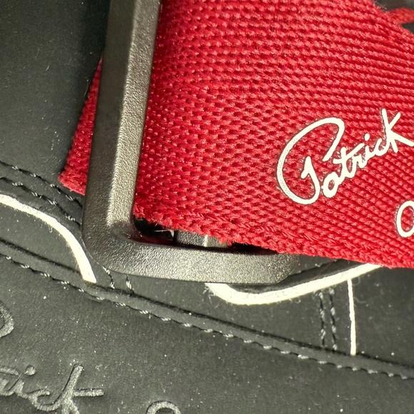 Patrick Ewing Black and Red Men's Sneakers both or 25 single - Picture 3 of 10